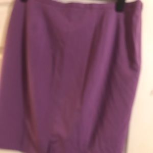 Doncaster purple skirt
